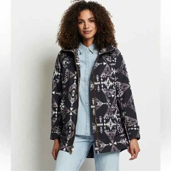 Pendleton Women's Sequoia Ripstop Parka Jacket XS Size Diamond Peak NWT - Picture 2 of 4